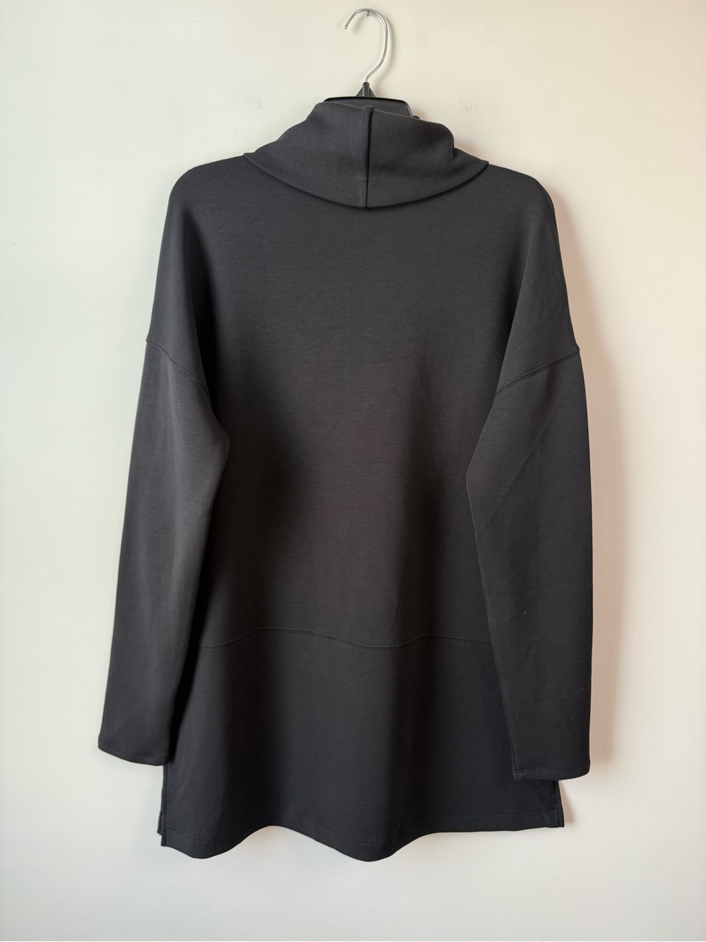 Spanx AirEssentials Turtleneck Tunic Top Black L - Picture 8 of 10